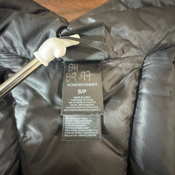 The North Face Puffer Vest Womens Size S 700 Fill Nuptse Down Purple Lightweight - Picture 9 of 14